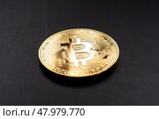 Биткойн. Стоковое фото, фотограф Дина Етова / Фотобанк Лори