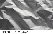 Background is in the form of crumpled white paper. There is crumpled white A4 paper all over the picture screen. Стоковое AI-изображение, AI-художник Антон Слабоспицкий / Фотобанк Лори