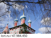 The Church of Dimitri Tsarevich on the Blood in the town of Uglich. Стоковое фото, фотограф Василий Хомчин / Фотобанк Лори