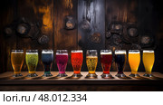 metal beer soda drink crafty ai generated. Стоковое AI-изображение, AI-художник Vectorwin / Фотобанк Лори