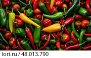 table chili mexican food spicy ai generated. Стоковое AI-изображение, AI-художник Vectorwin / Фотобанк Лори