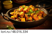 ed pepper indian food peppered ai generated. Стоковое AI-изображение, AI-художник Vectorwin / Фотобанк Лори