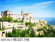 panorama of Gordes. Стоковое фото, фотограф Anastasy Yarmolovich / Фотобанк Лори