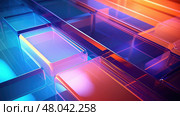 glitch futuristic electronic background ai generated. Стоковое AI-изображение, AI-художник Vectorwin / Фотобанк Лори