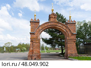 Luzhetsky Ferapontov Monastery, Mozhaisk (2021 год). Редакционное фото, фотограф Мария Паина / Фотобанк Лори