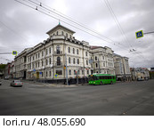 Казань, улица Пушкина, дом 52. Редакционное фото, фотограф Мария Сергеева / Фотобанк Лори