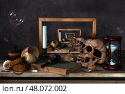 Голандский натюрморт - Vanitas. Стоковое фото, фотограф Илья Ладнев / Фотобанк Лори