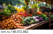 carbon regenerative agriculture ai generated. Стоковое AI-изображение, AI-художник Vectorwin / Фотобанк Лори