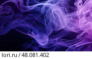 up black purple smoke ai generated. Стоковое AI-изображение, AI-художник Vectorwin / Фотобанк Лори