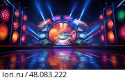 buzzer game show lights ai generated. Стоковое AI-изображение, AI-художник Vectorwin / Фотобанк Лори