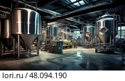 lager modern brewery beer ai generated. Стоковое AI-изображение, AI-художник Vectorwin / Фотобанк Лори