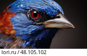 textures blue grosbeak ai generated. Стоковое AI-изображение, AI-художник Vectorwin / Фотобанк Лори