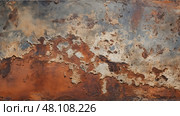 patina metal surface ai generated. Стоковое AI-изображение, AI-художник Vectorwin / Фотобанк Лори