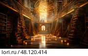 enchantment magic books ai generated. Стоковое AI-изображение, AI-художник Vectorwin / Фотобанк Лори