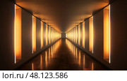 bright florescent light ai generated. Стоковое AI-изображение, AI-художник Vectorwin / Фотобанк Лори