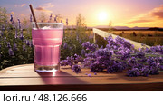 sizzurp purple drank ai generated. Стоковое AI-изображение, AI-художник Vectorwin / Фотобанк Лори