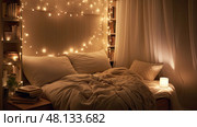 dimmer lighting in a home ai generated. Стоковое AI-изображение, AI-художник Vectorwin / Фотобанк Лори