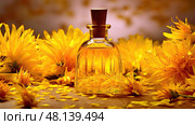 cooking safflower seed oil ai generated. Стоковое AI-изображение, AI-художник Vectorwin / Фотобанк Лори