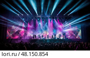spotlighting lights stage ai generated. Стоковое AI-изображение, AI-художник Vectorwin / Фотобанк Лори
