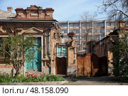 Старинное здание Ейска. Стоковое фото, фотограф Маргарита Тетёркина / Фотобанк Лори