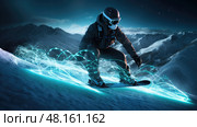 smsensors winter technology ai generated. Стоковое AI-изображение, AI-художник Vectorwin / Фотобанк Лори