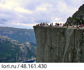 Preikestolen (2008 год). Редакционное фото, фотограф Александр Карпенко / Фотобанк Лори