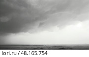 bleak gray clouds ai generated. Стоковое AI-изображение, AI-художник Vectorwin / Фотобанк Лори