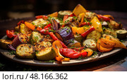 pungent pepper garlic fresh ai generated. Стоковое AI-изображение, AI-художник Vectorwin / Фотобанк Лори