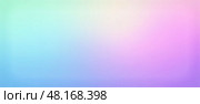 Beautiful light gradient background with soft transitions, colorful abstract design, artistic visual, vibrant digital tones, aesthetic patterns, calming shades, web banner. Стоковое фото, фотограф Павел Муравьев / Фотобанк Лори