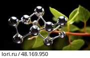 climate carbon atom ai generated. Стоковое AI-изображение, AI-художник Vectorwin / Фотобанк Лори