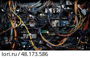 thunderbolt computer cable ai generated. Стоковое AI-изображение, AI-художник Vectorwin / Фотобанк Лори
