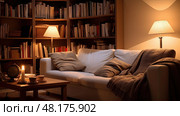 dimmer home lights ai generated. Стоковое AI-изображение, AI-художник Vectorwin / Фотобанк Лори