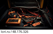 charge car battery ai generated. Стоковое AI-изображение, AI-художник Vectorwin / Фотобанк Лори