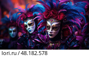 dramatic dark colorful ai generated. Стоковое AI-изображение, AI-художник Vectorwin / Фотобанк Лори