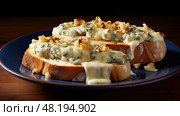 melted blue cheese crumbles ai generated. Стоковое AI-изображение, AI-художник Vectorwin / Фотобанк Лори