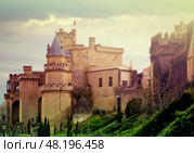 old medieval castle. Стоковое фото, фотограф Яков Филимонов / Фотобанк Лори