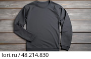 crewneck dark grey tshirt ai generated. Стоковое AI-изображение, AI-художник Vectorwin / Фотобанк Лори