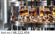 Advanced Quantum Computing Hardware in Laboratory Setting. Стоковое AI-изображение, AI-художник Данила Большаков / Фотобанк Лори