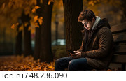charge low phone battery ai generated. Стоковое AI-изображение, AI-художник Vectorwin / Фотобанк Лори
