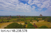 Temples in Bagan, Myanmar (Burma), timelapse (2016 год). Стоковое видео, видеограф Михаил Коханчиков / Фотобанк Лори