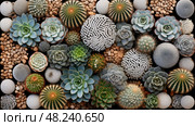 drought plants plan view ai generated. Стоковое AI-изображение, AI-художник Vectorwin / Фотобанк Лори