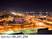 Здание ВОА ДОСААФ на улице Пермякова. Город Тюмень (2018 год). Стоковое фото, фотограф Александр Тараканов / Фотобанк Лори
