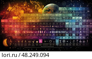 helium chemistry periodic table ai generated. Стоковое AI-изображение, AI-художник Vectorwin / Фотобанк Лори