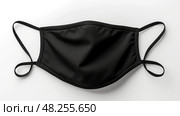 breathable black face mask isolated ai generated. Стоковое AI-изображение, AI-художник Vectorwin / Фотобанк Лори
