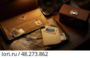 sentimentality brown envelope ai generated. Стоковое AI-изображение, AI-художник Vectorwin / Фотобанк Лори