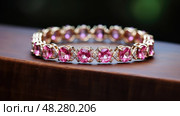 silver pink tourmaline ai generated. Стоковое AI-изображение, AI-художник Vectorwin / Фотобанк Лори