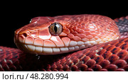 unique rosy boa ai generated. Стоковое AI-изображение, AI-художник Vectorwin / Фотобанк Лори