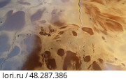spills oil stain concrete ai generated. Стоковое AI-изображение, AI-художник Vectorwin / Фотобанк Лори