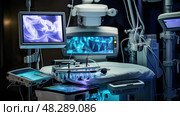 healthcare physician technology ai generated. Стоковое AI-изображение, AI-художник Vectorwin / Фотобанк Лори