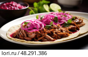 cochinita cinco de mayo pink ai generated. Стоковое AI-изображение, AI-художник Vectorwin / Фотобанк Лори